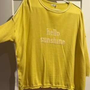 Yellow Women's Sweater by Mersea